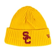 USC Trojans Gold SC Interlock Classic Knit Cuff Beanie